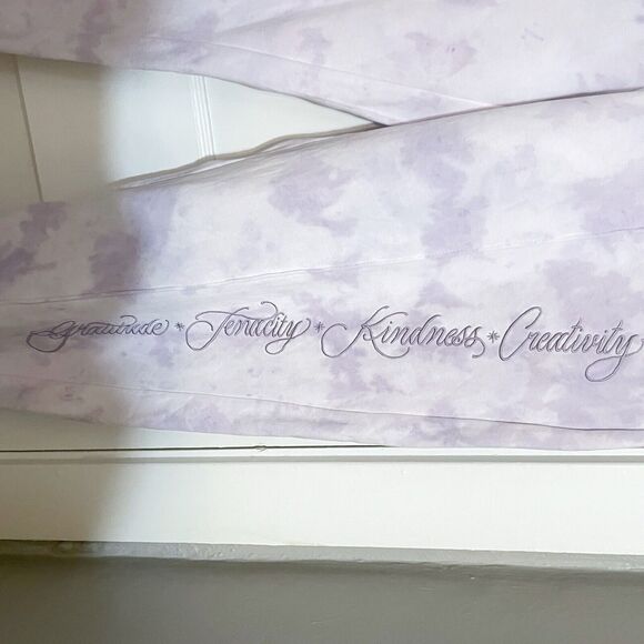 NIKE purple Tie-dye Standard fit mid rise size 2X Creativity sweatpants NEW - Picture 3 of 11